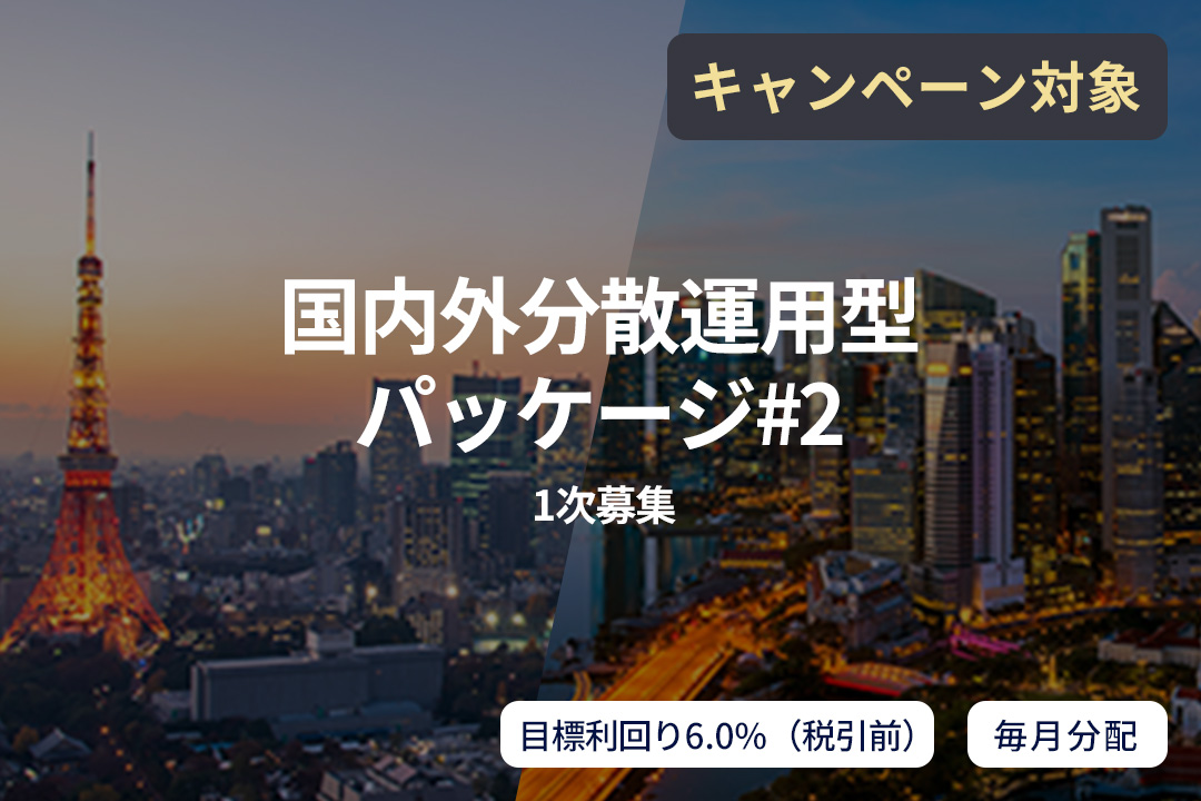 【毎月分配】国内外分散運用型パッケージ#2(1次募集)