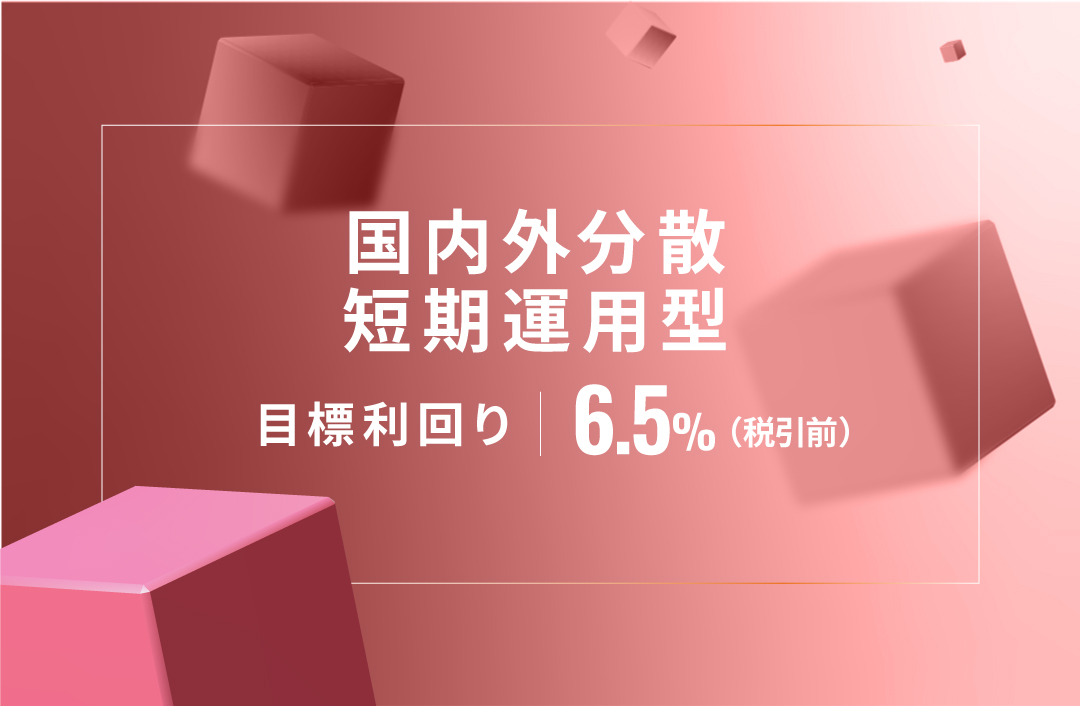 【元利金一括返済】国内外分散 短期運用型ID656